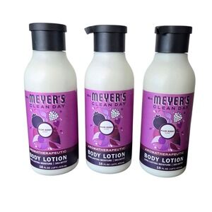 Pack of 3 Mrs. Meyer's Clean Day Body Lotion, Plum Berry, Shea Butter 16 Oz x3